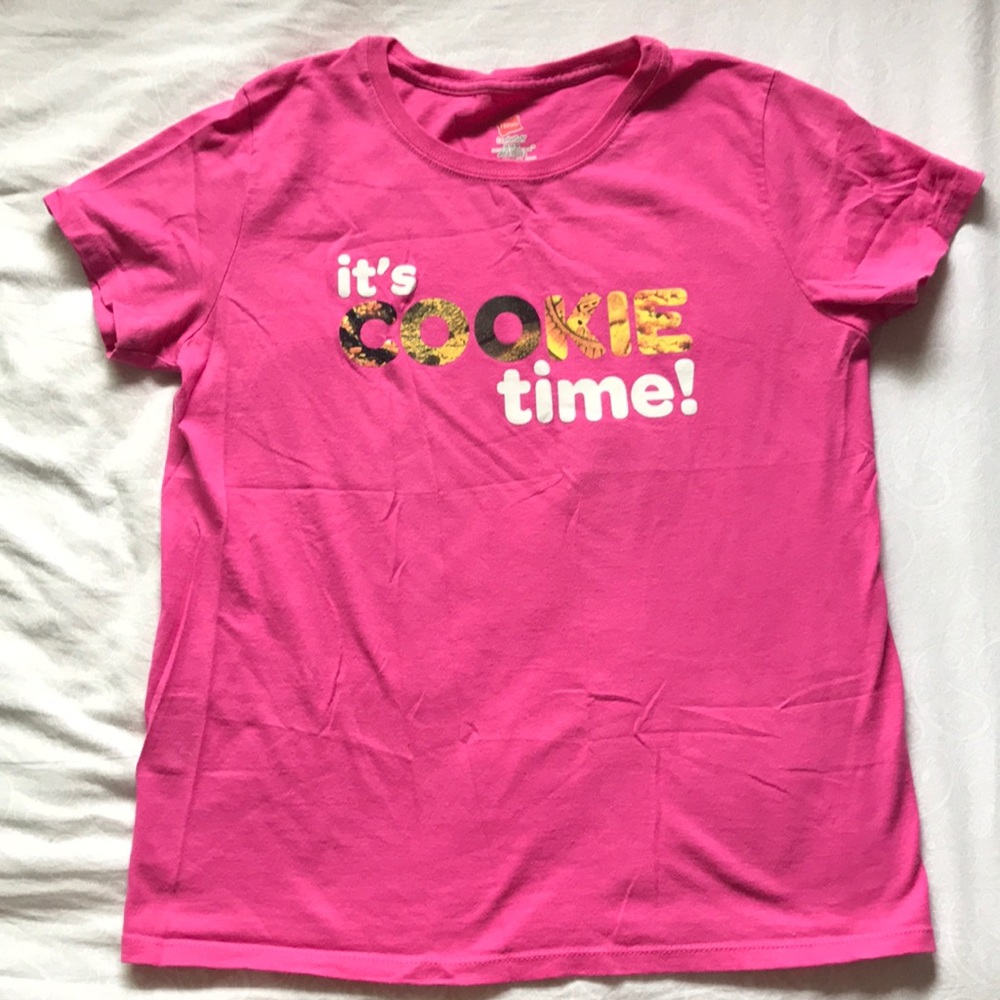 Girl Scouts It’s Cookie Pink Time T-shirt